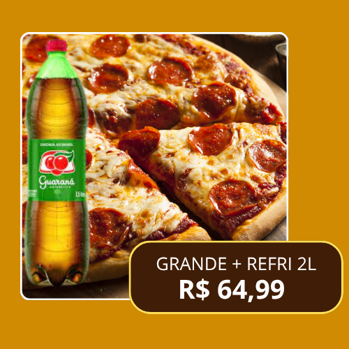 COMBO PIZZA GRANDE + REFRI 2L