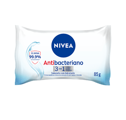 SABONETE NIVEA ANTIBAC 3EM1 85G