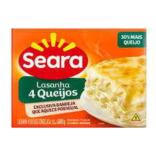 lasanha seara 600g 4 queijos 