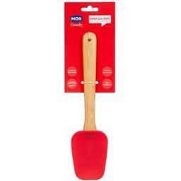 Espatula Mor Oval Silicone e Bamboo Un