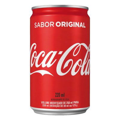 1601 - Coca Cola Lata 220 ml