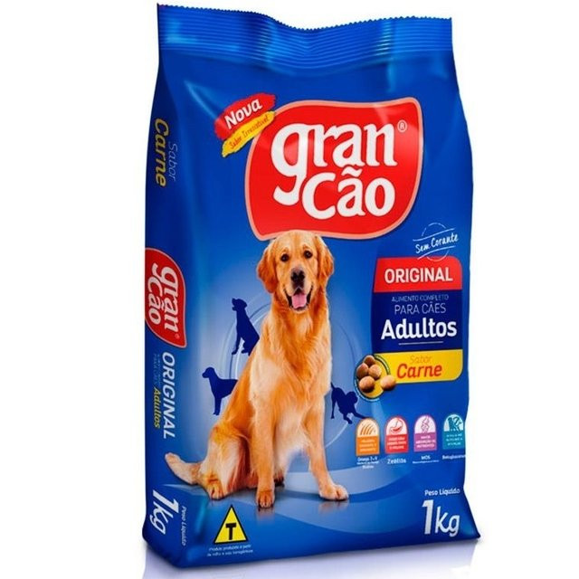 Racao Grancao Carne 1kg