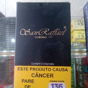 CAIXA CHARUTO SAN RAFAEL CHOCOLATE