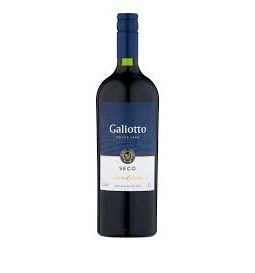 GALIOTTO VINHO TINTO SECO 1L 