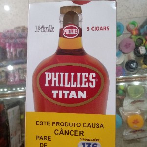 CAIXA CHARUTO TITAN CONHAQUE