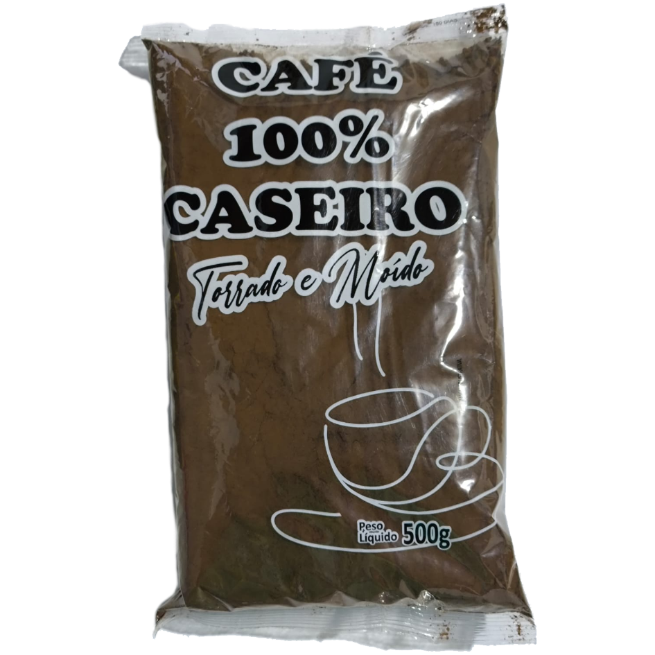 CAFE 100% CASEIRO TORRADO E MOIDO SC500G