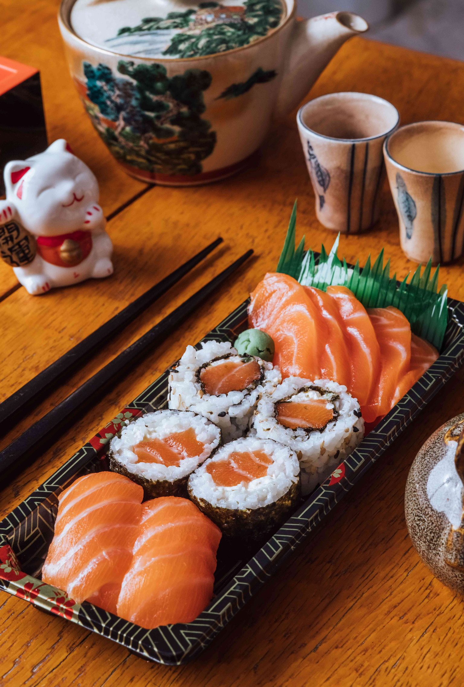 COMBINADO SUSHI SASHIMI 11 PCS