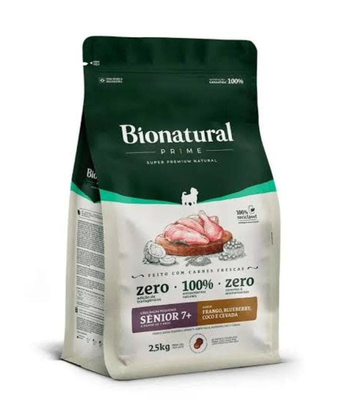 Bionatural Raças Pequenas Junior Sabor Frango 15 kg 