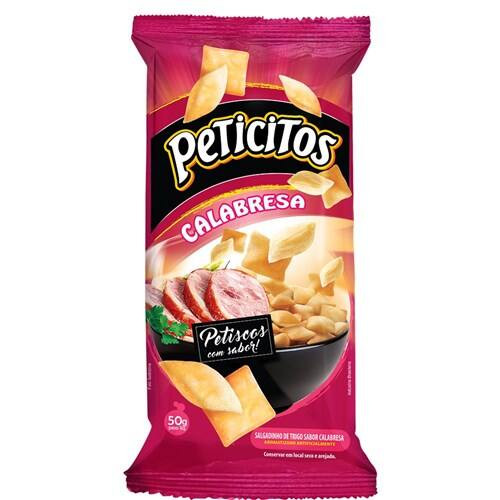 Salgadinhos Peticitos Calabresa 40g