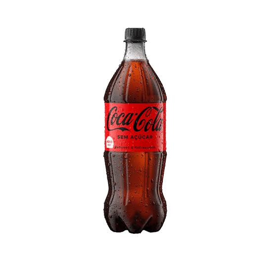 Coca-Cola sem Açúcar 1 litro.