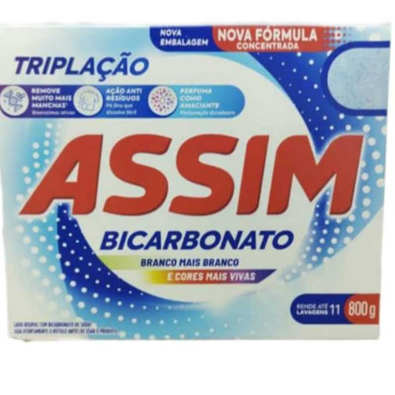 2294 - Sabão Em Pó Assim bicarbonato 800g
