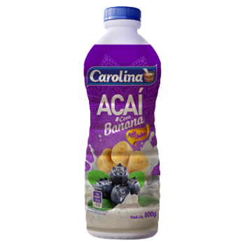 IOGURTE CAROLINA BL AÇAI C/ BANANA 800G