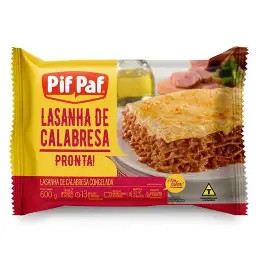 Lasanha de Calabresa (PifPaf) 600g