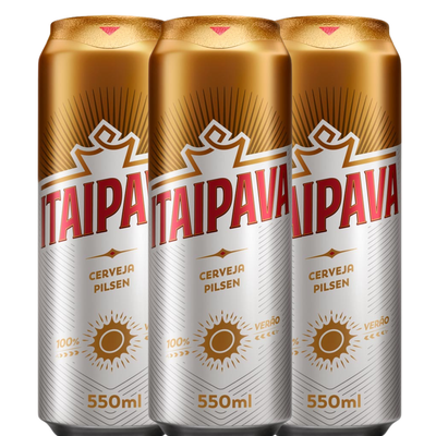 COMBO 03 ITAIPAVA LATAO BRT 550ML