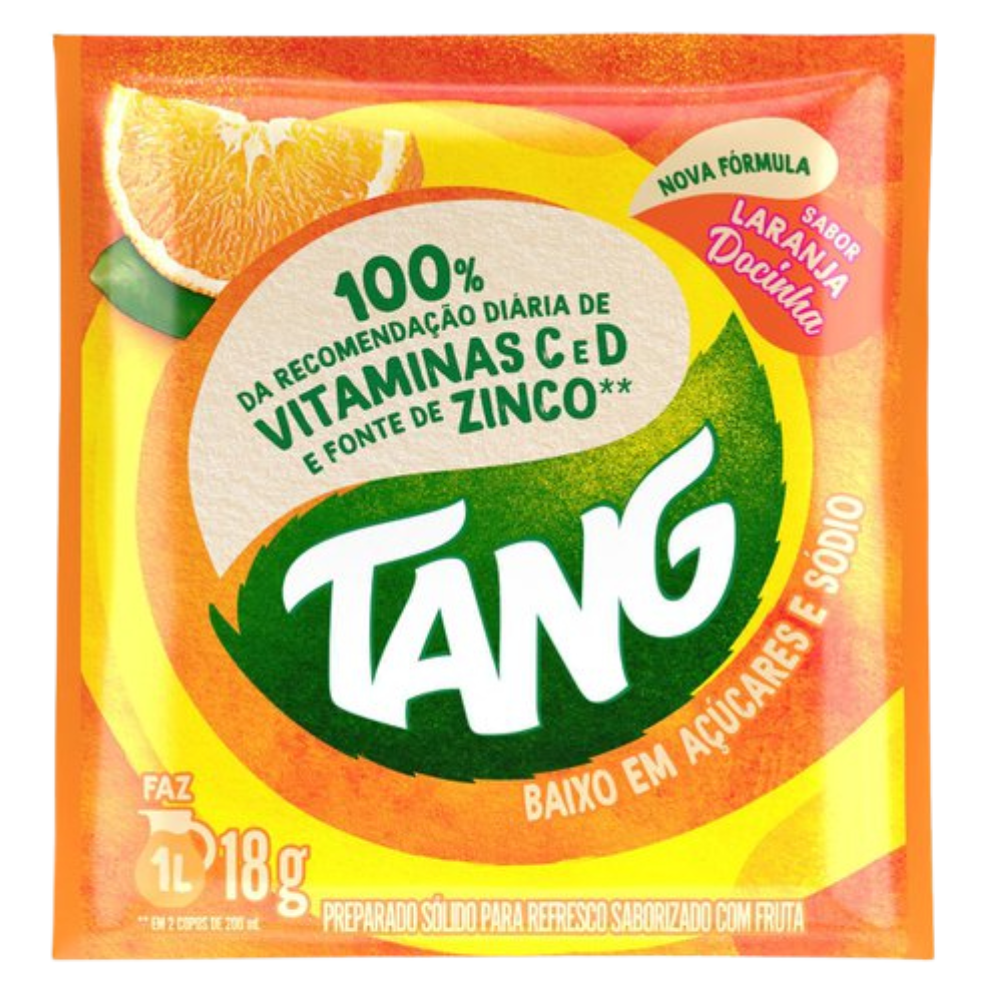 SUCO TANG LARANJA DOCINHA 18G