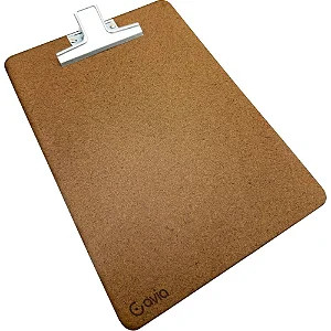 PRANCHEETA A4 MDF C/PRENDEDOR METAL**