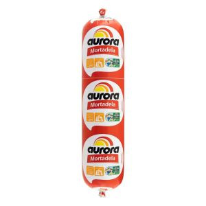 MORTADELA AURORA C/ TOUCINHO 1KG