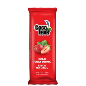 GELO COCO LEVE MORANGO 200ML