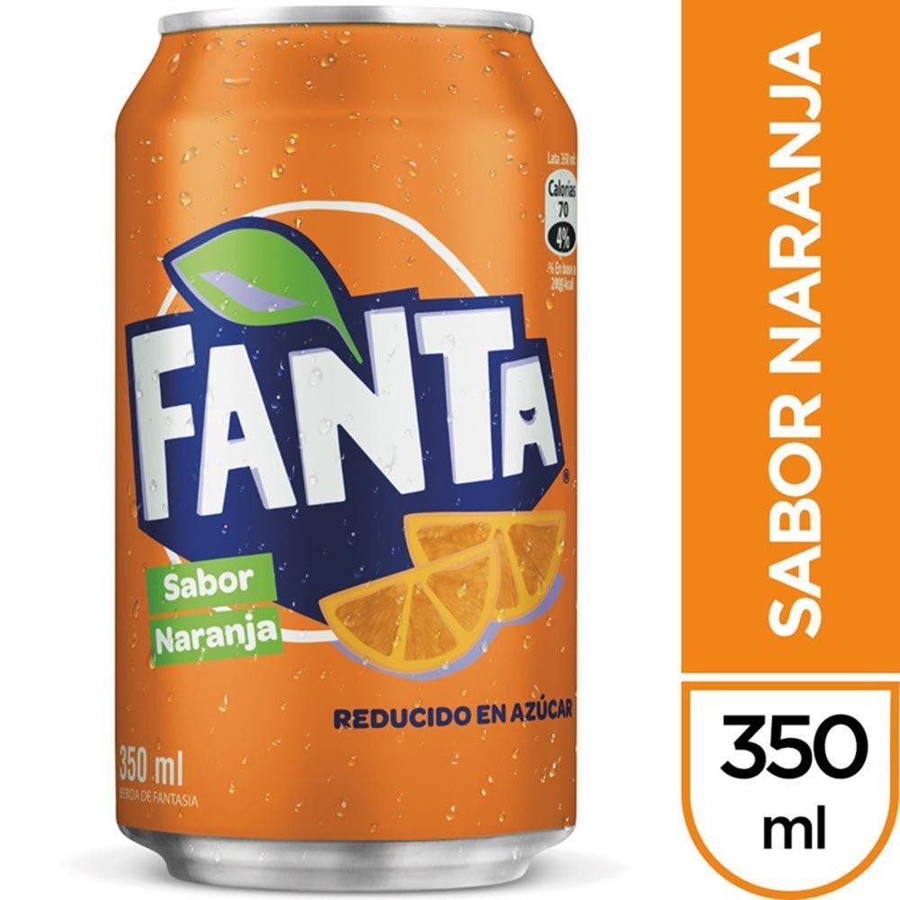 FANTA LARANJA LATA 350 ML