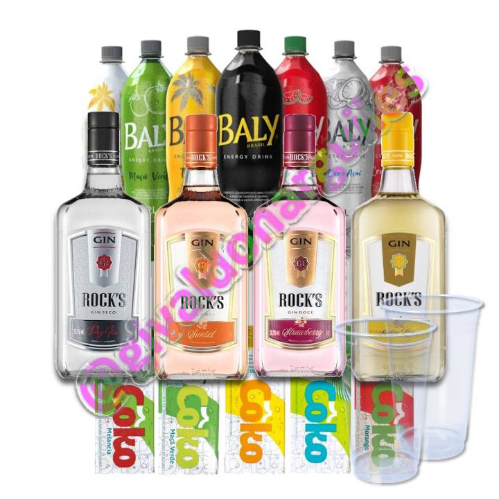 Combo Rock's 1L + Baly
