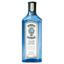 Combo Bombay Sapphire 750ml + Baly