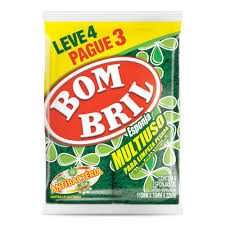 Esponja Bombril multiuso c/4