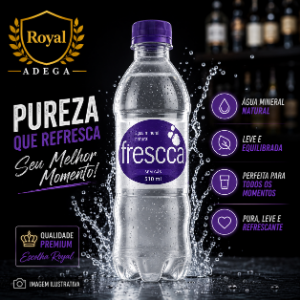 AGUA SEM GAS FRESCA 510ML