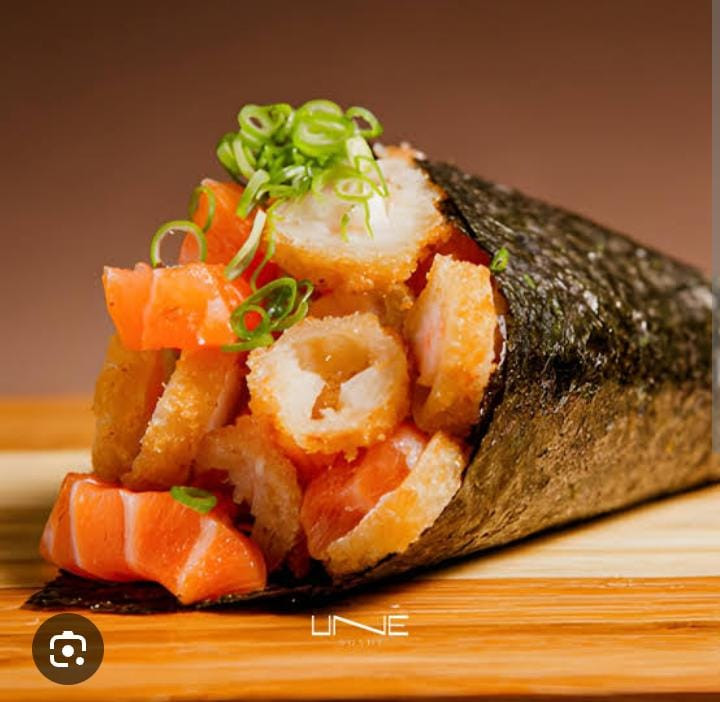 TEMAKI DE SALMAO SEM ARROZ