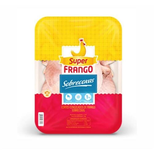 Sobrecoxa de Frango Super Frango Embalagem 1kg