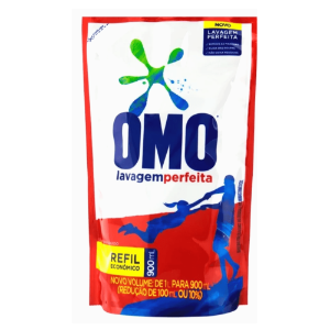 OMO LIQUIDO LAVAGEM PERFEITA REFIL 900ML