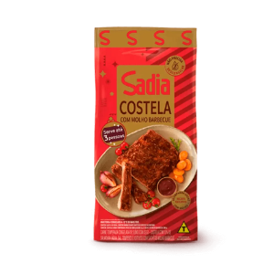 COSTELA COM MOLHO BARBECUE SADIA UNID