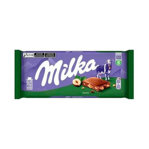 BARRAO MILKA 100G HAZELNUT