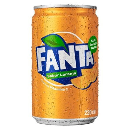 REFRIGERANTE FANTA LARANJA SLEEK LT220ML
