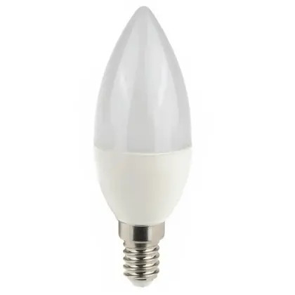 Lampada Vela Balão Leitosa E14 Led 4,7W 6500K Bivolt - Br Fria 
