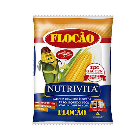 Flocao Milho Nutrivita Pct 500g