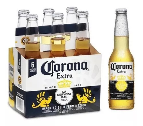 Corona Long Pack c/ 6