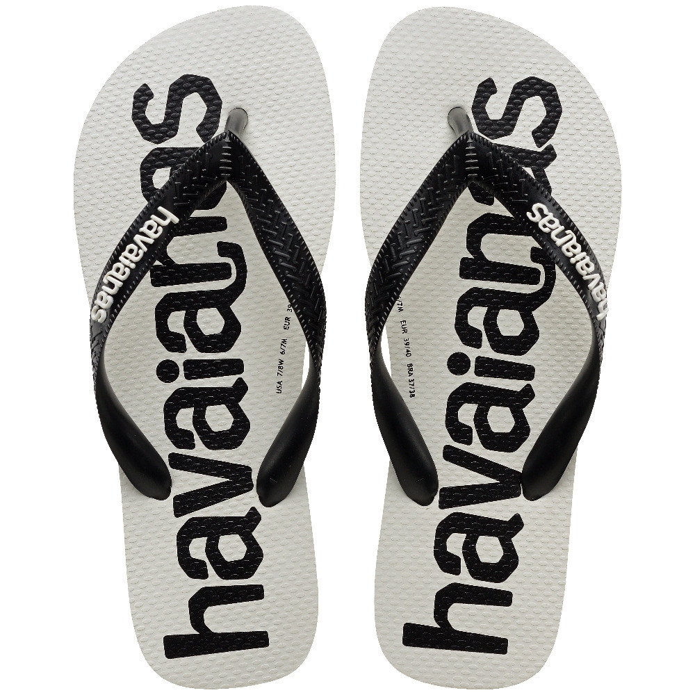 HAVAIANAS LOGOMANIA2 BRACO/PRETO 41/42