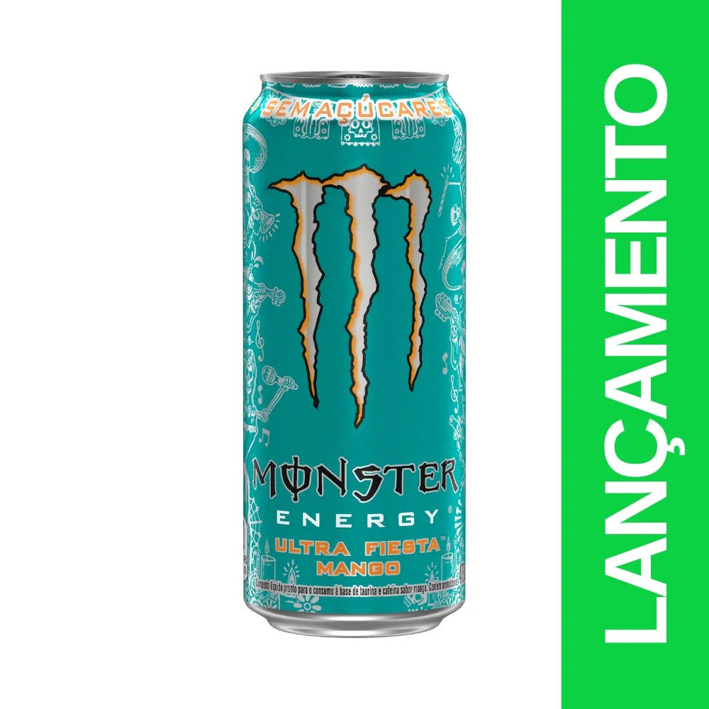 MONSTER ULTRA FIESTA MANGO SEM AÇÚCAR 473ML