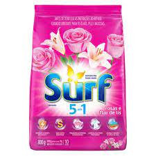 Sabao em po Surf 800g Rosas