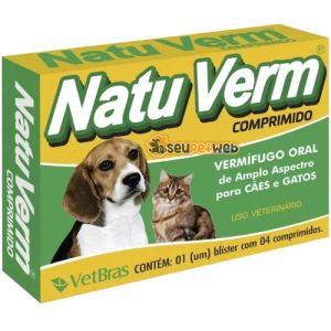 VERMIFUGO NATU VERM C/4UN