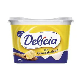 Margarina c/Sal Creme de Leite (Delicia) 500g