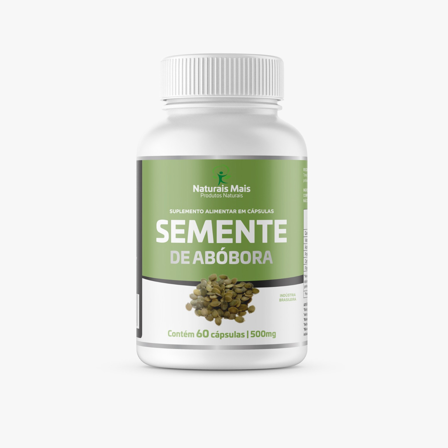 SEMENTE DE ABOBORA 60CAP 500MG
