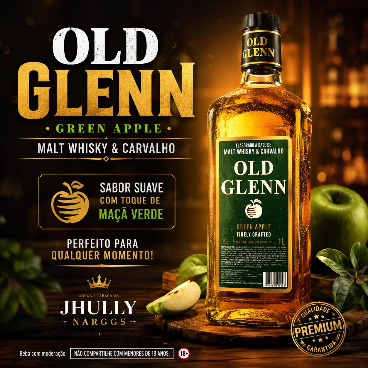WHISKY OLD GLENN MAÇA
