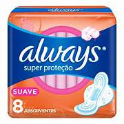 ABSORVENTES ALWAYS C/AB SUPER PROT 8UN SV BASICO