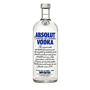 ABSOLUT ORIGINAL GARRAFA VIDRO 1 L