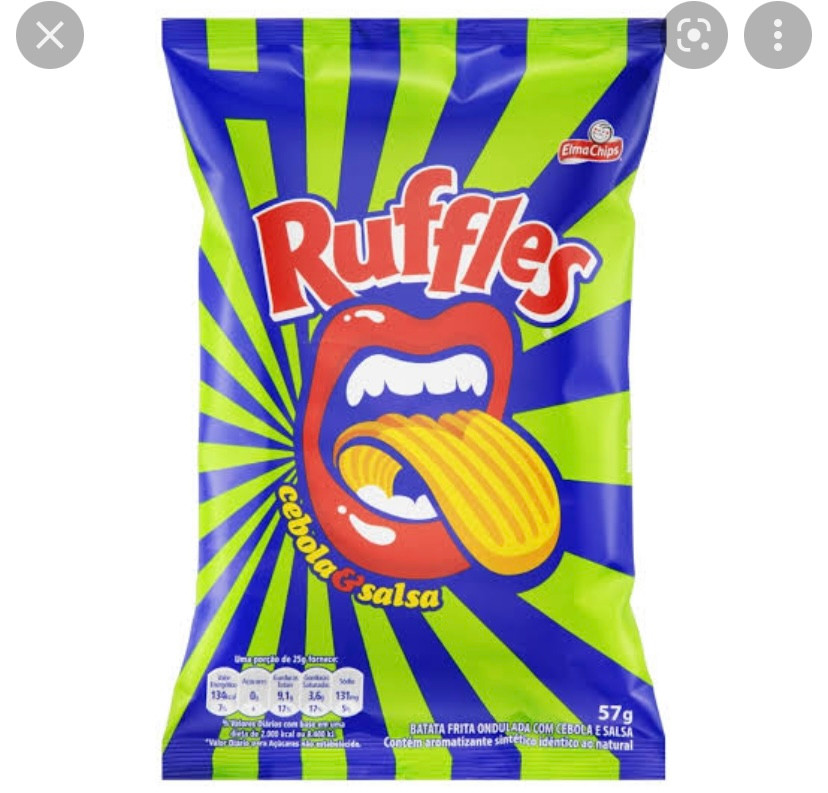 BATATA RUFFLES CEBOLA GRANDE 76 gr