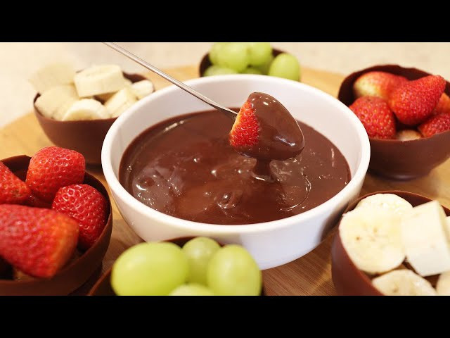 Fondue de chocolate 
