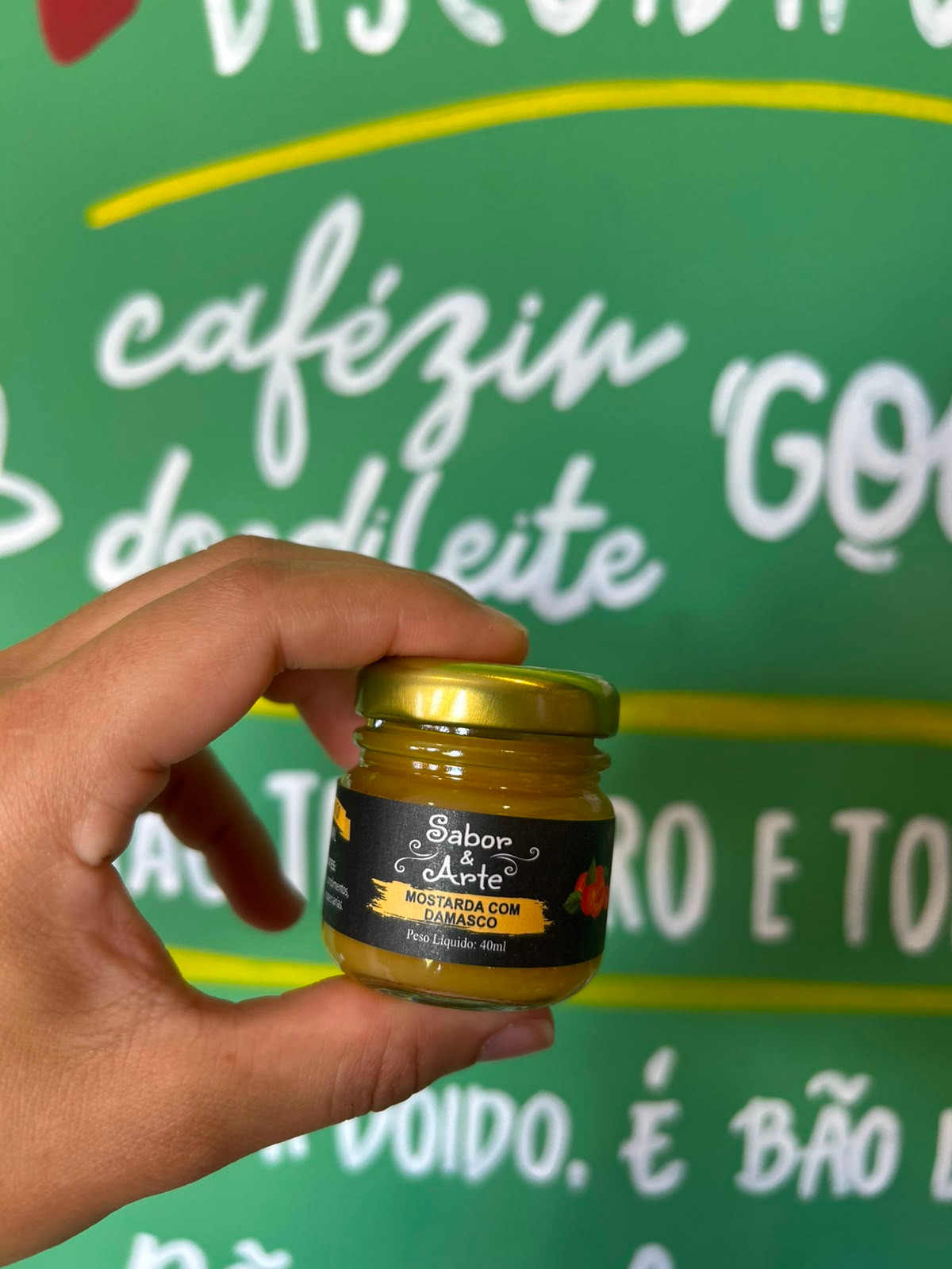 Mini Mostarda com Damasco - 40ml
