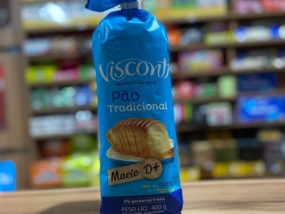 PÃO FATIADO 400G