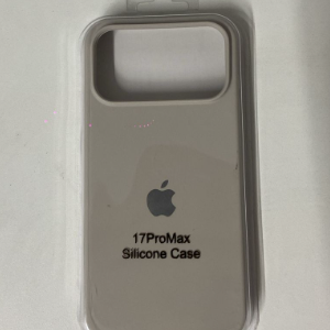CAPA OFF WHITE IPHONE 17 PRO MAX SILICONE CASE
